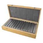 Steel parallel Gauges in set 10x150 mm (14 pairs)